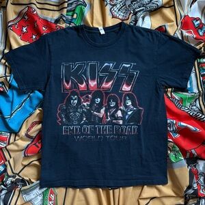 Kiss END OF THE ROAD world tour t-shirt Medium
